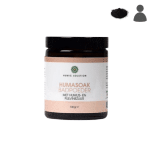 HUMASOAK bath powder jar