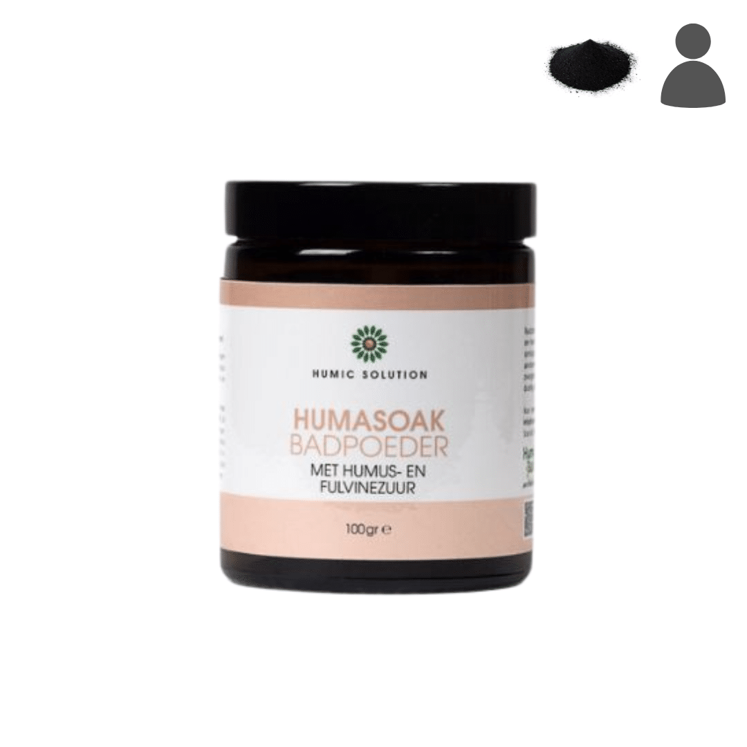 HUMASOAK badpoeder pot