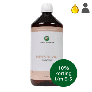 PURE&FULVIC fulvinezuur fles