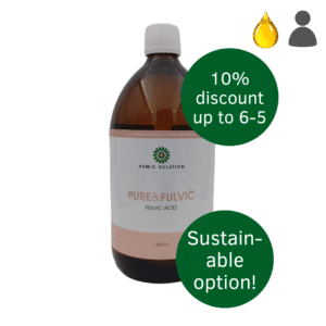 PURE&FULVIC fulvic acid glass UK