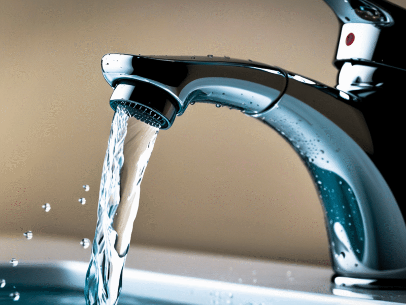 Water uit kraan Water uit kraan